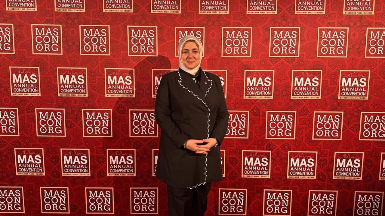 AK Parti Kadın Kolları Başkanı Ercan, MAS-ICNA Yıllık Kongresi'ne katıldı
