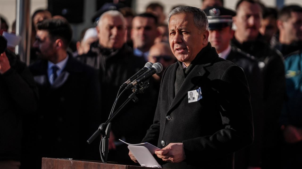 Yalova'da DEAŞ operasyonunda şehit olan 3 polis için tören düzenlendi