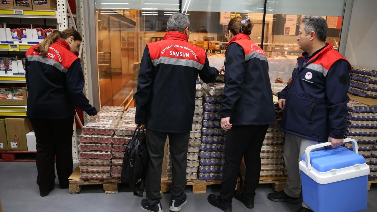 Samsun'da 2025 yılında gıdayla ilgili 285 iş yerine yaklaşık 23 milyon lira ceza kesildi