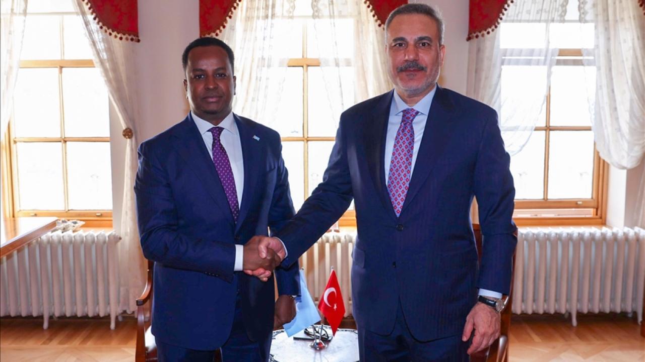Dışişleri Bakanı Fidan, Somalili mevkidaşı Abdüsselam Abdi Ali ile görüştü