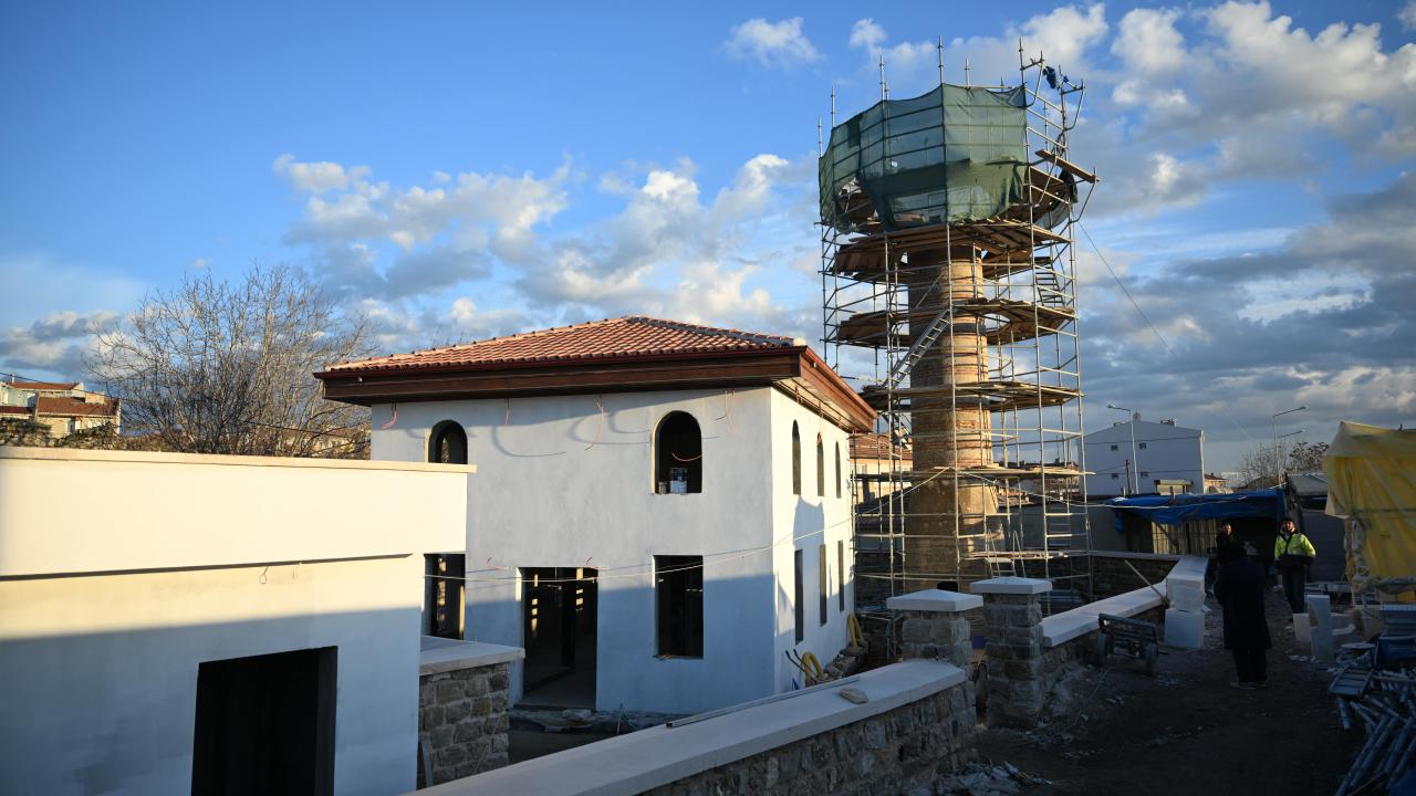 Edirne'de Şeyh Şüceaddin Camisi'nin restorasyonunda sona gelindi