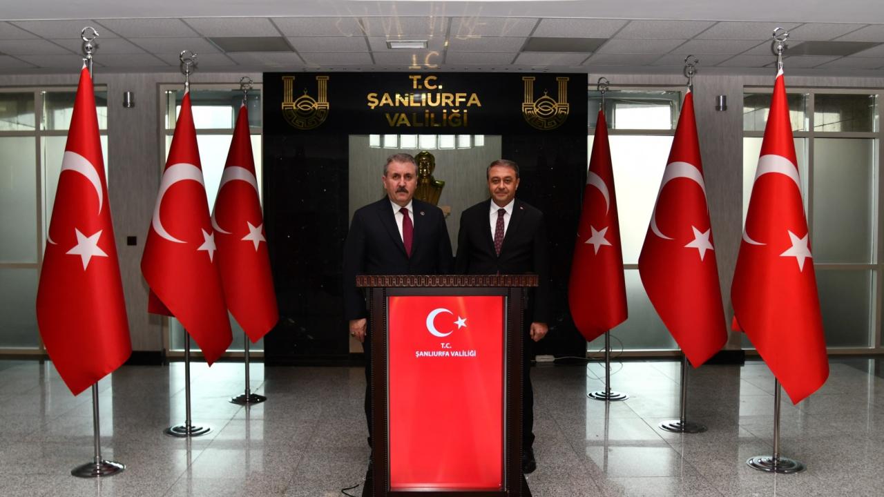 BBP Genel Başkanı Destici, Şanlıurfa'da ziyaretlerde bulundu