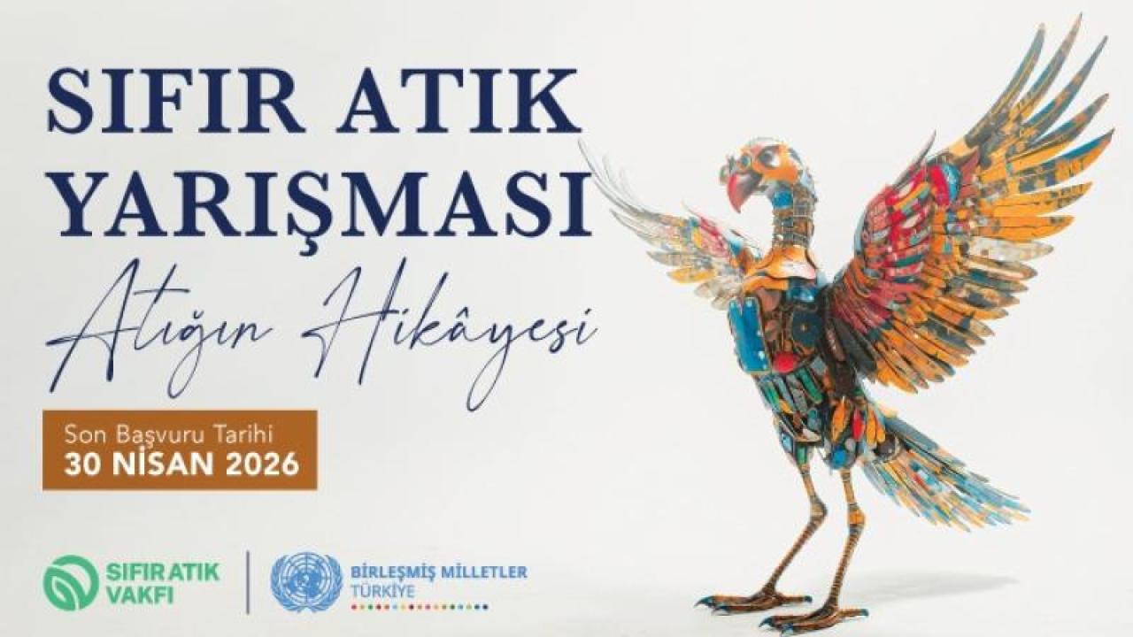 "Atığın Hikayesi: Sıfır Atık Sanat Yarışması"na başvurular 30 Nisan'a kadar sürecek