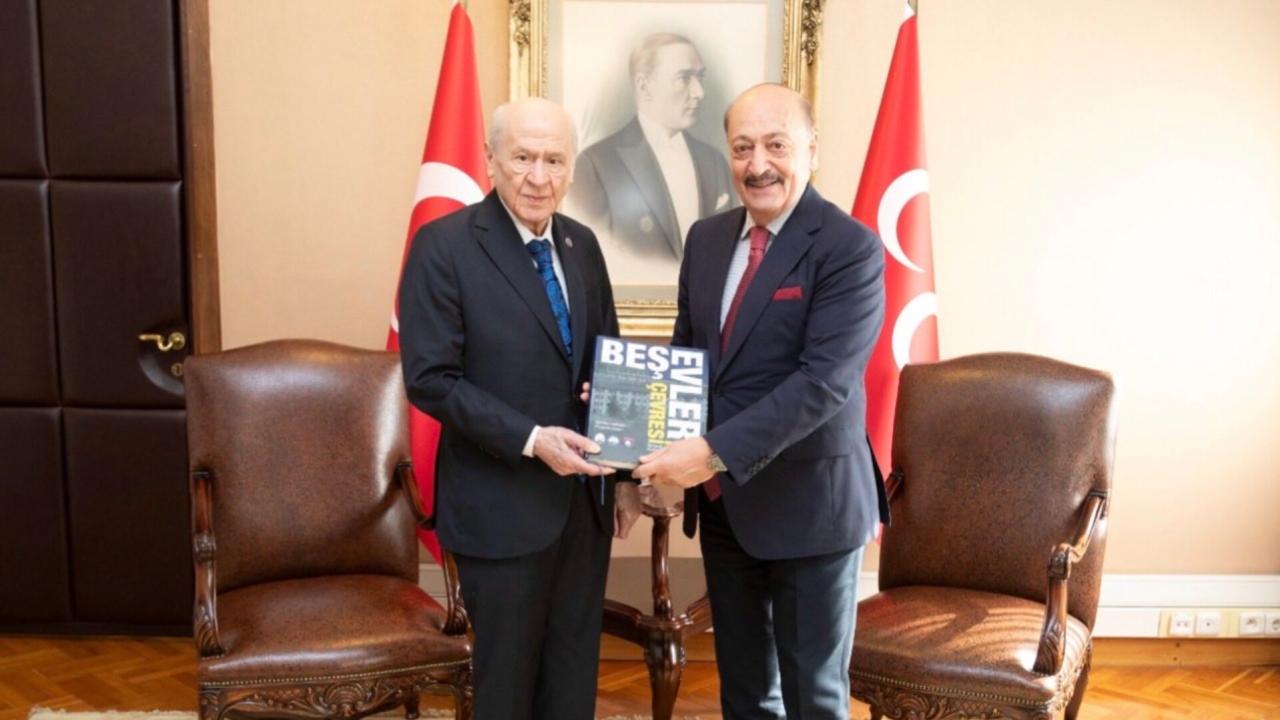 AK Parti'li Vedat Bilgin’den MHP Lideri Devlet Bahçeli’ye ziyaret