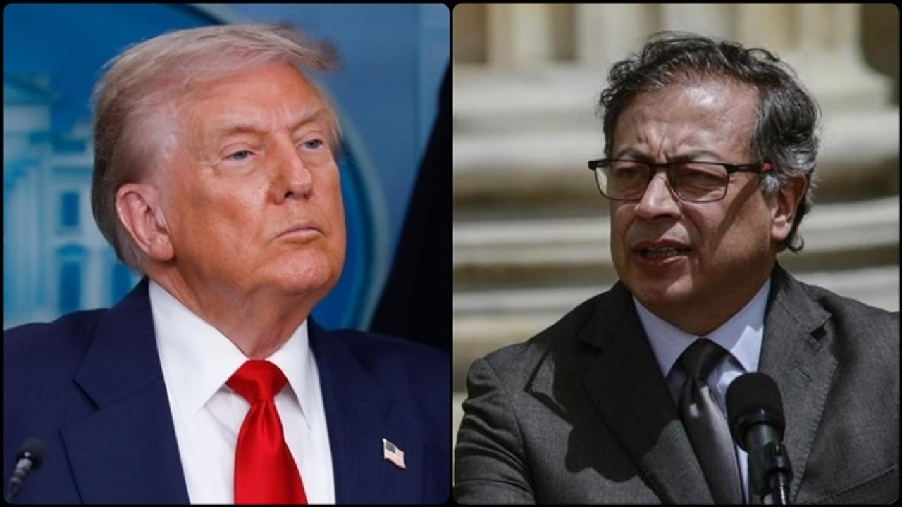 Trump, Kolombiya Cumhurbaşkanı Petro ile telefon görüşmesi yaptığını açıkladı