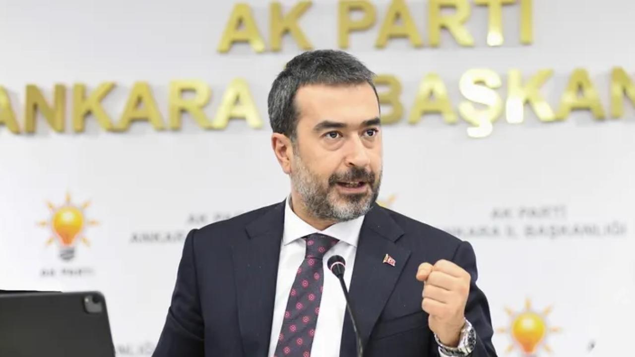 AK Parti Ankara İl Başkanı Özcan, Ankara'daki su kesintilerini değerlendirdi