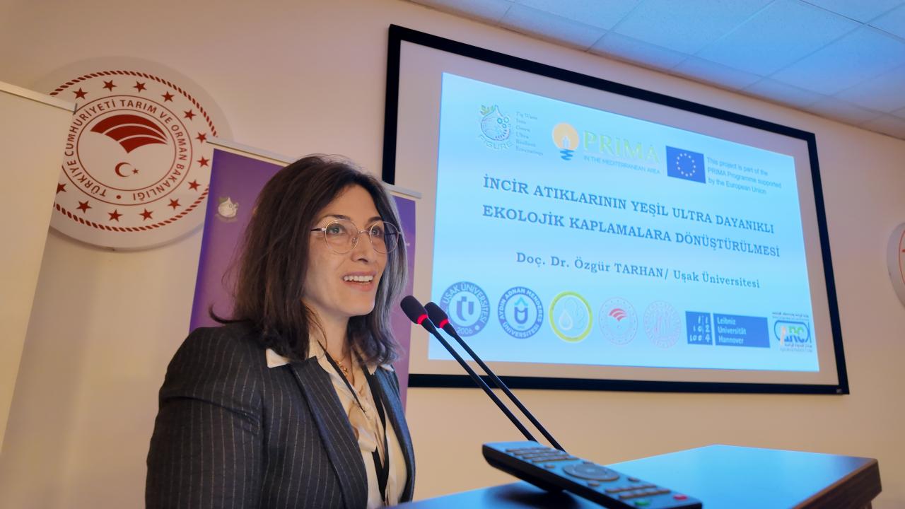 Aydın'da incir atıklarının çevreci ambalajlara dönüştürülmesini hedefleyen AB projesi tanıtıldı