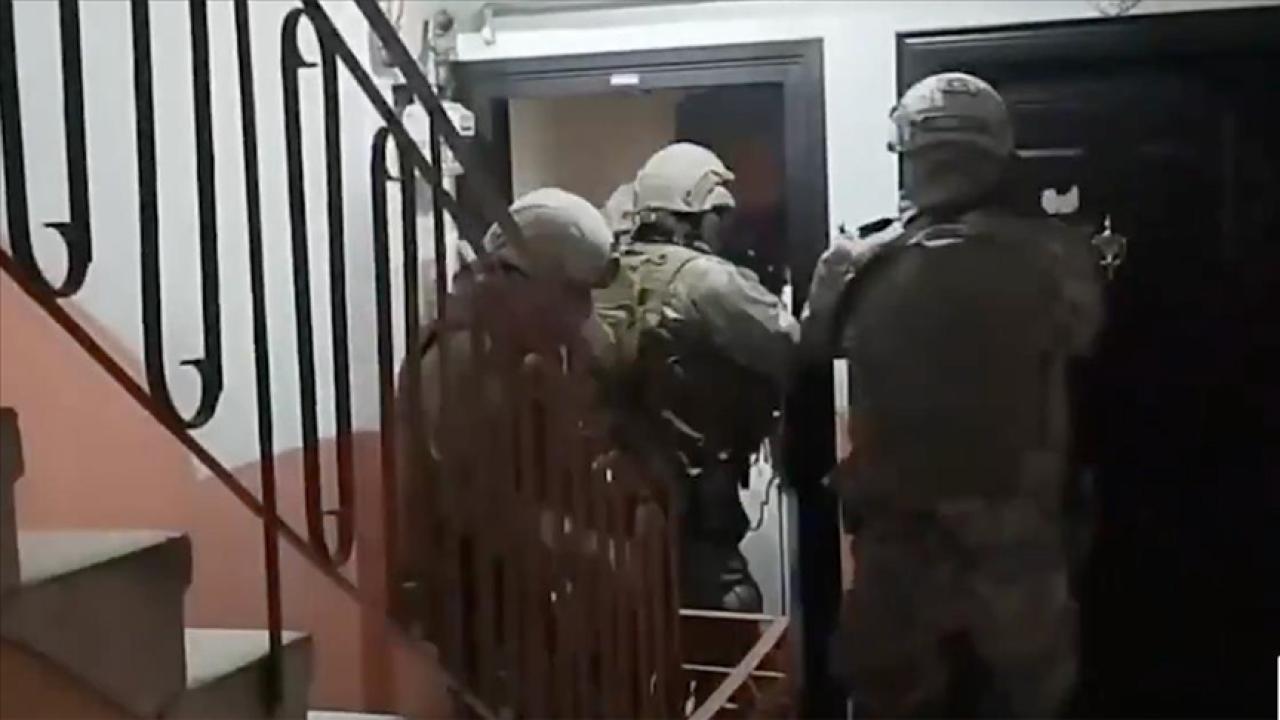 Organize suç örgütüne yönelik 21 ildeki operasyonlarda 96 şüpheli yakalandı