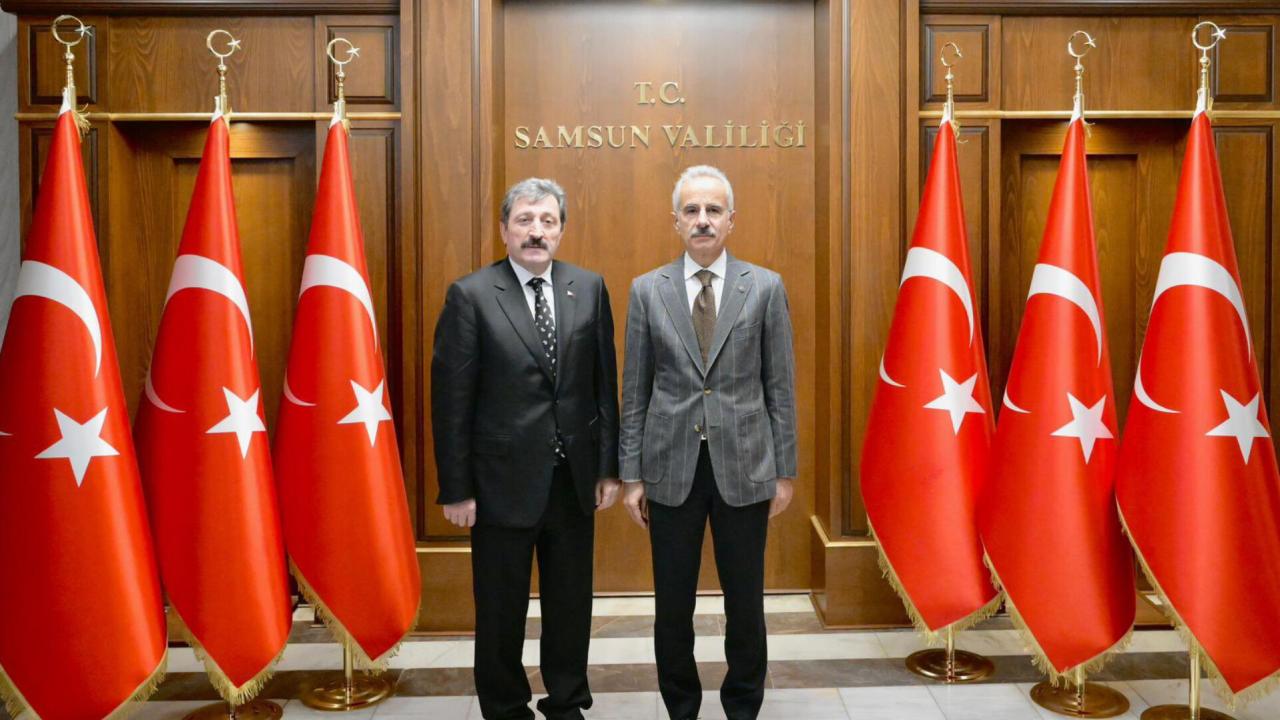 Bakan Uraloğlu’ndan Samsun Valiliği’ne ziyaret