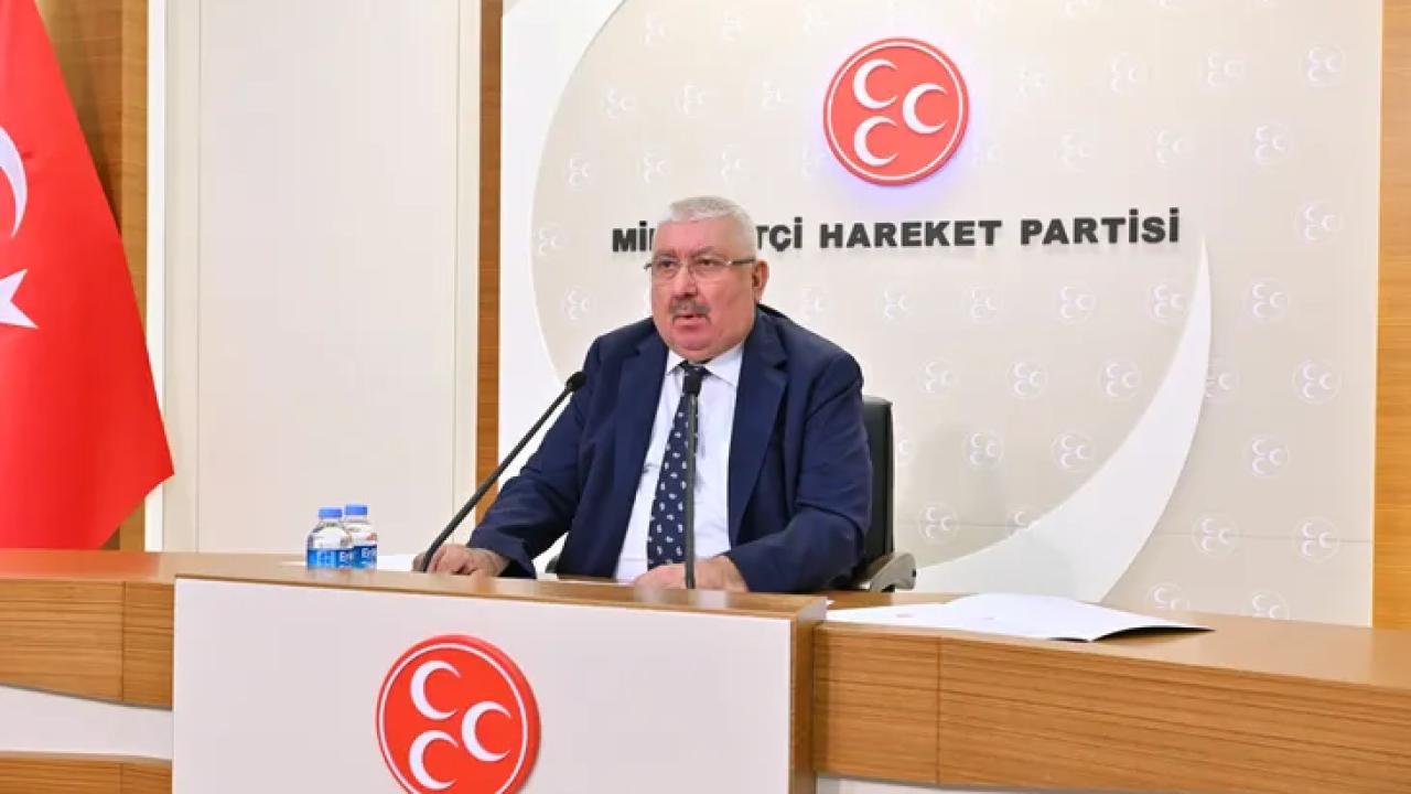 MHP Genel Başkan Yardımcısı Yalçın: Aleyhimizdeki algı operasyonları boşa çıkarılacaktır
