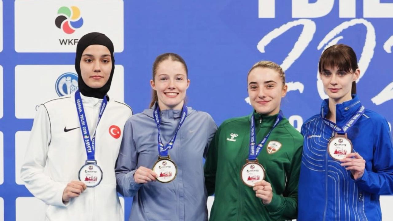 Milli karatecilerden Gürcistan'da 2 madalya