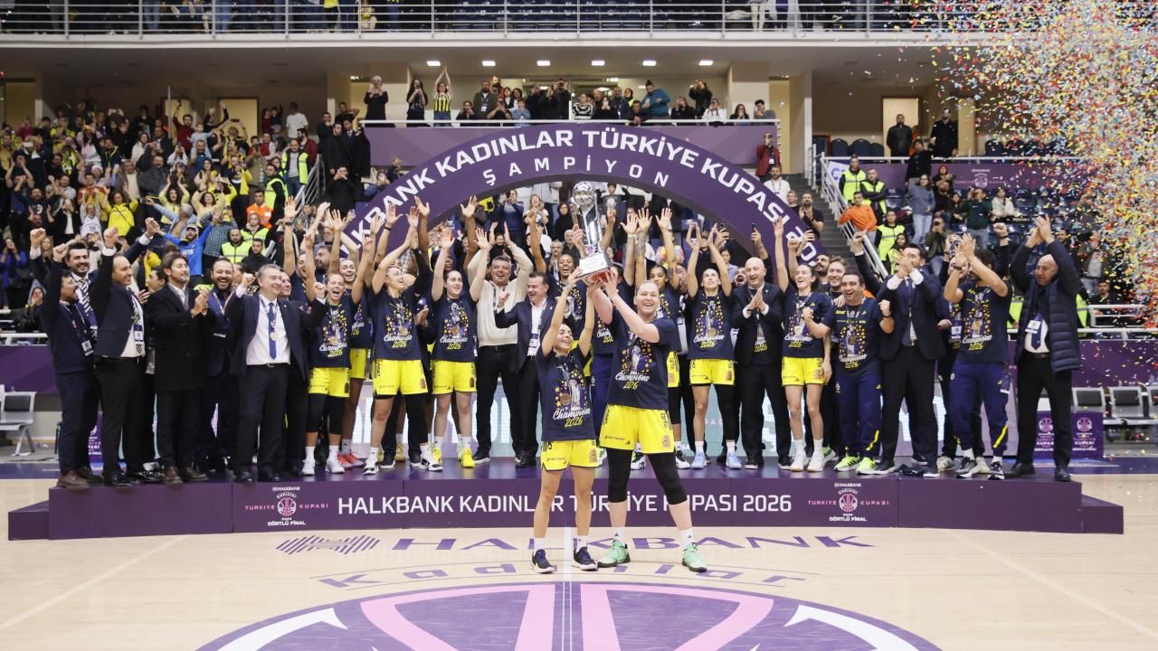 Halkbank Kadınlar Türkiye Kupası'nda Şampiyon Fenerbahçe Opet