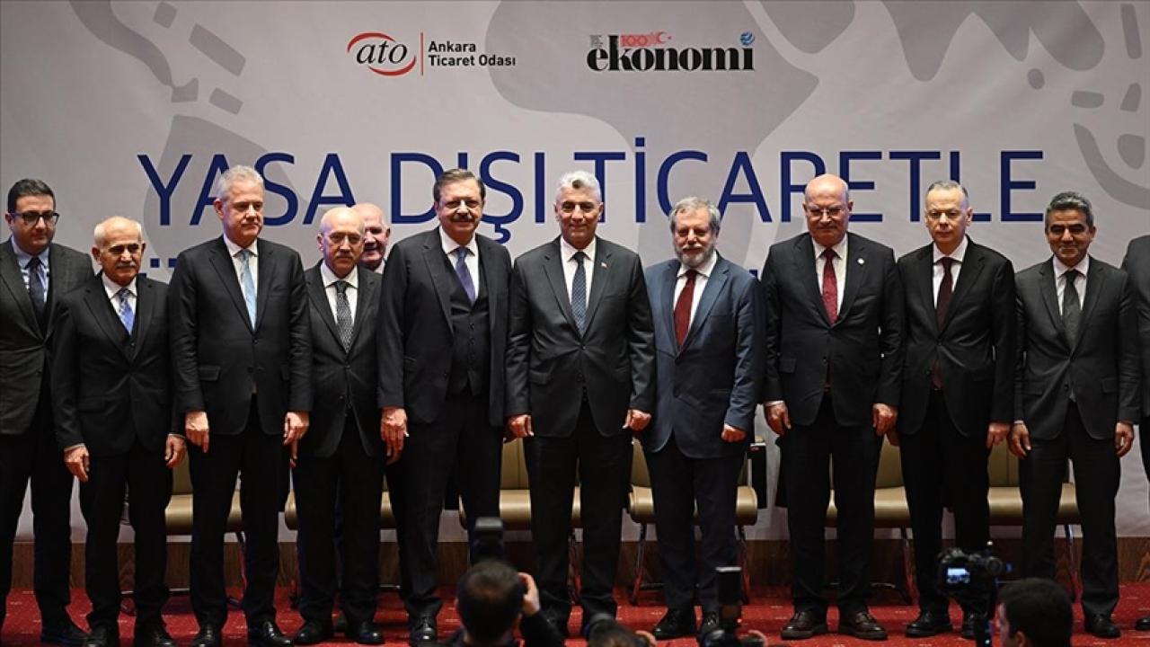 Yasa Dışı Ticaretle Mücadele Konferansı ATO'da gerçekleştirildi