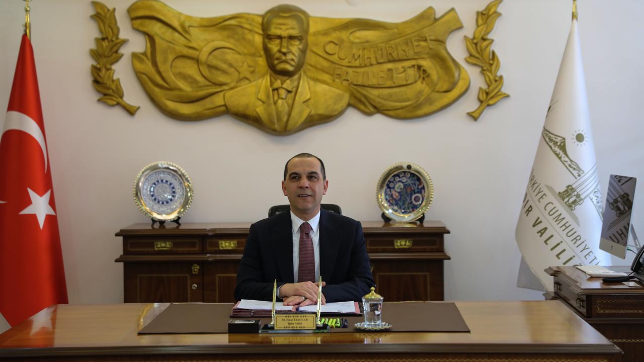 Çankırı'dan Iğdır'a atanan Vali Mustafa Fırat Taşolar, görevine başladı