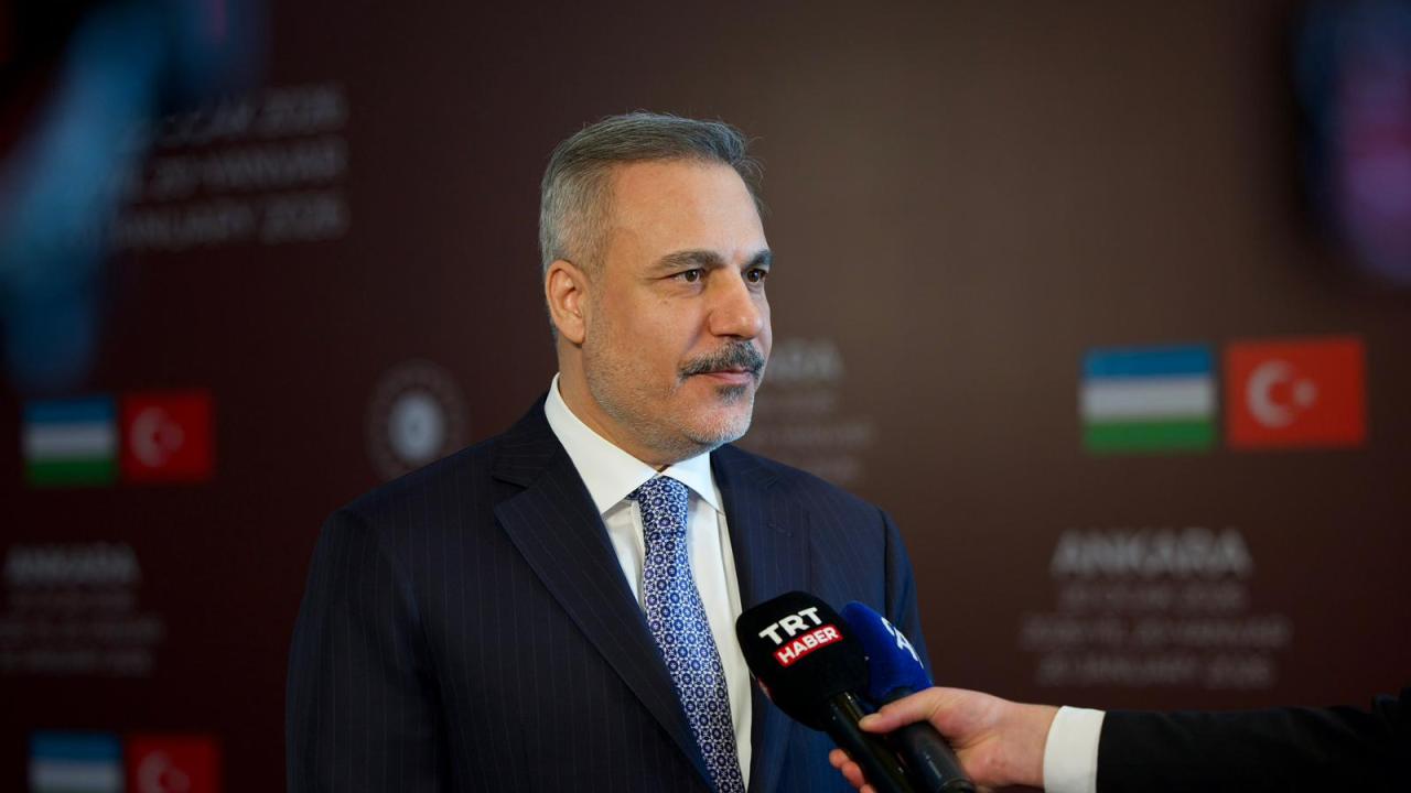 Bakan Fidan, Türkiye-Özbekistan 4+4 Mekanizması Toplantısı vesilesiyle değerlendirmelerde bulundu