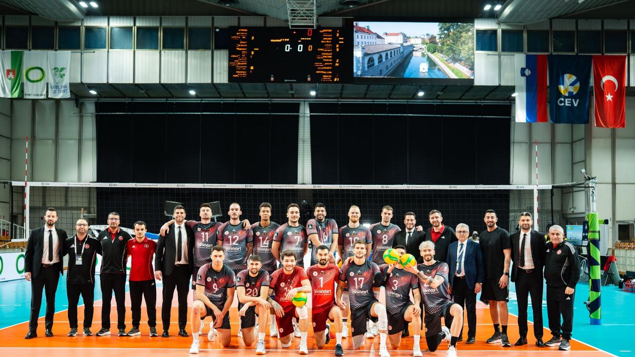 Ziraat Bankkart, CEV Erkekler Şampiyonlar Ligi'nde ACH Volley ile karşılaşacak