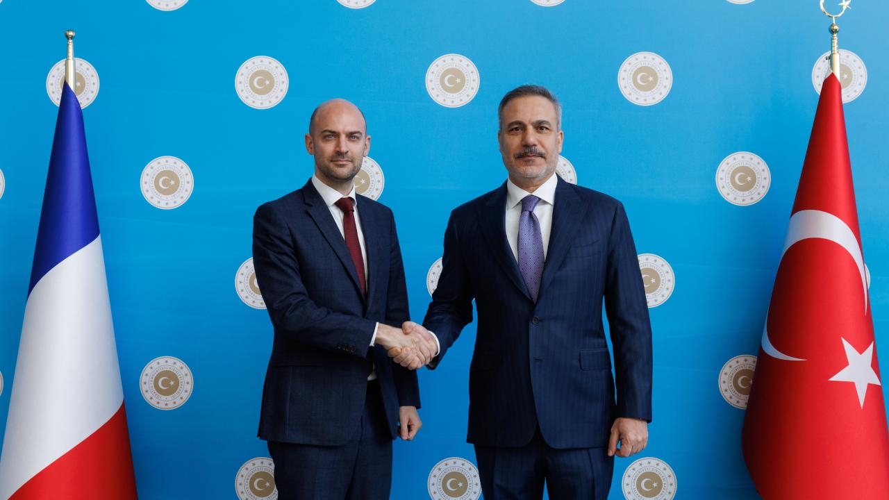 Dışişleri Bakanı Fidan, Fransız mevkidaşı Barrot ile Ankara'da görüştü