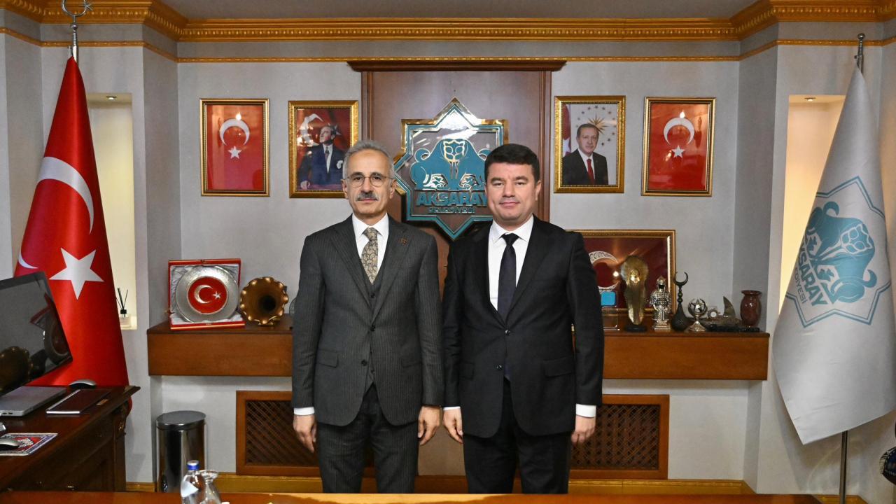 Bakan Uraloğlu'ndan Aksaray Belediyesi'ne ziyaret