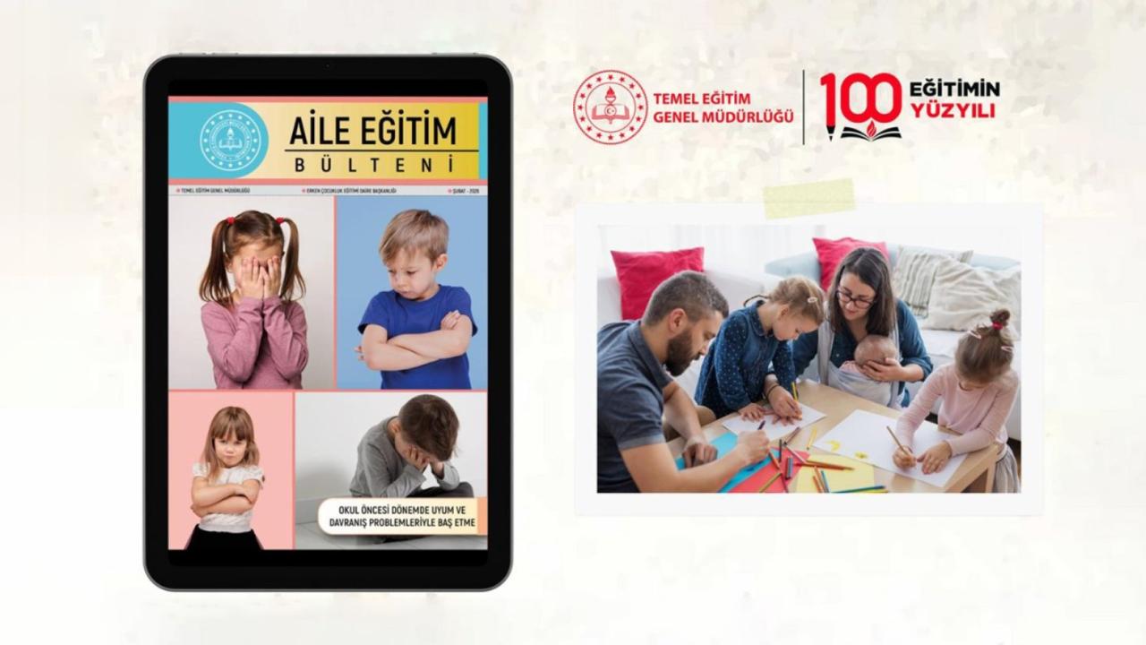 MEB'in Aile Eğitim Bülteni'nin şubat sayısı yayımlandı
