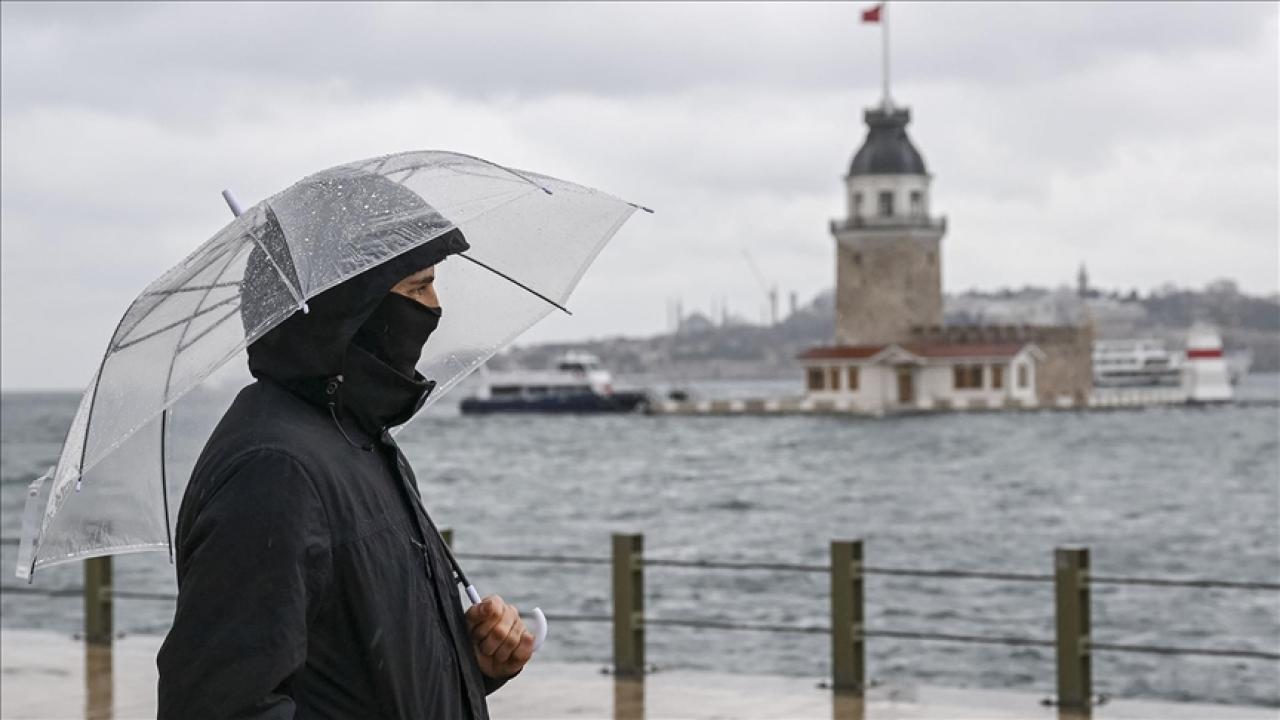 İstanbul Valiliğinden sağanak ve kuvvetli rüzgar uyarısı