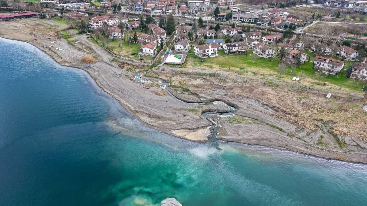 Sapanca Gölü'ne alternatif kaynaklarla 3 milyon 240 bin metreküplük su takviyesi yapılacak