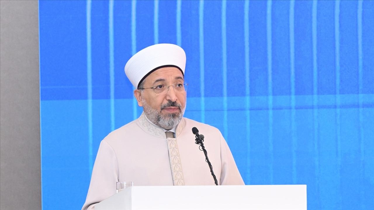 Diyanet İşleri Başkanı Arpaguş: Hata ve günahlarımız için Rabbimizden samimiyetle af dilemeliyiz