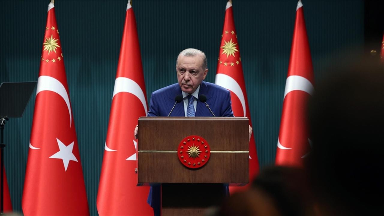 Cumhurbaşkanı Erdoğan: İmalat sanayi işletmelerine açık 100 milyar lira büyüklüğünde finansman paketini devreye alıyoruz