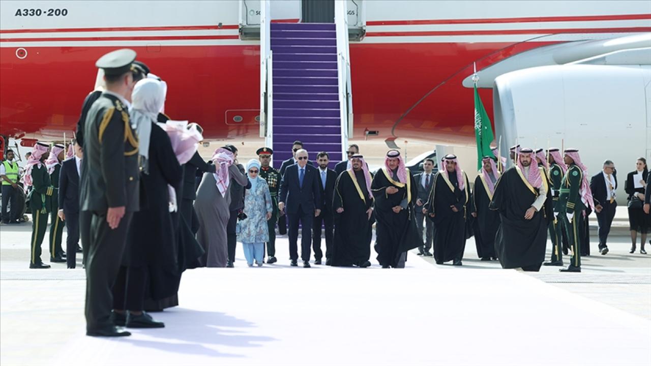 Cumhurbaşkanı Erdoğan, Suudi Arabistan'da