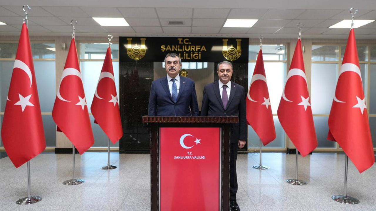 Milli Eğitim Bakanı Tekin, Şanlıurfa'da temaslarda bulundu