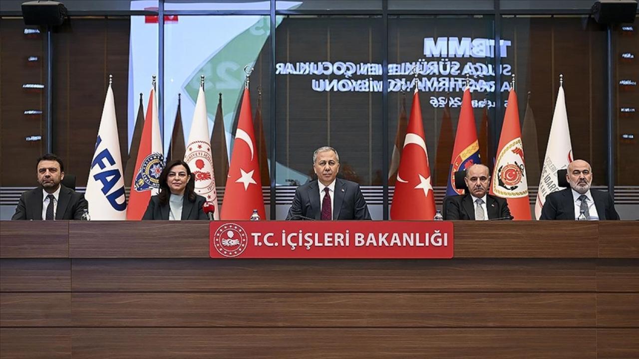 TBMM Suça Sürüklenen Çocuklara İlişkin Araştırma Komisyonu üyelerinden İçişleri Bakanlığına ziyaret