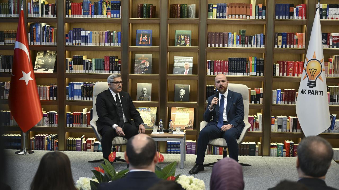 Bilal Erdoğan, "Kütüphane Sohbetleri" programına konuk oldu