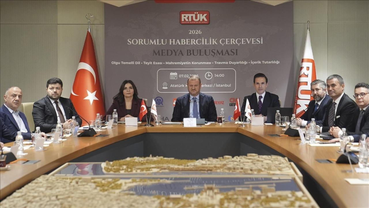 RTÜK'ün "Sorumlu Habercilik Rehberi" medya temsilcilerine tanıtıldı