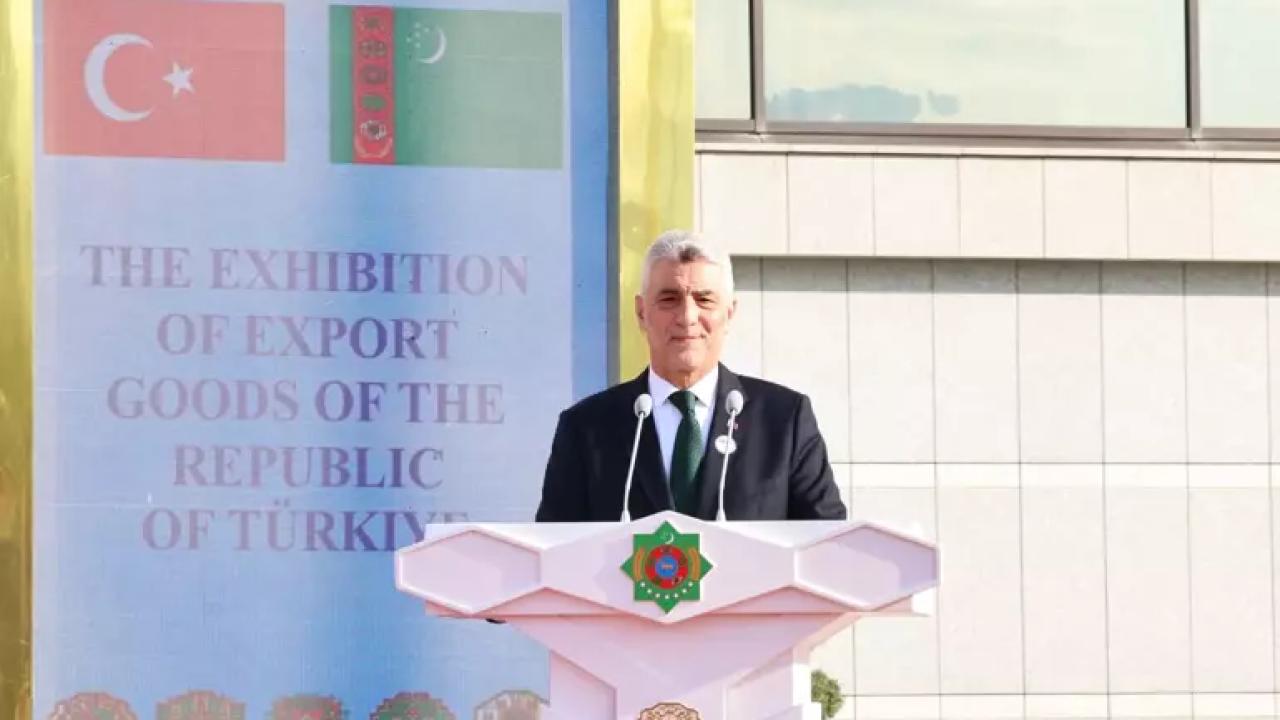 Bakan Bolat, Türkmenistan'da Türk İhraç Ürünleri Fuarı'nın açılışını gerçekleştirdi