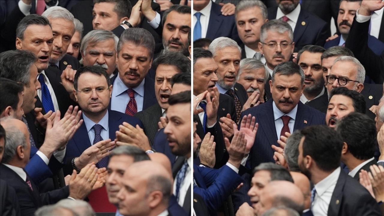 Bakanlar Gürlek ve Çiftçi, TBMM Genel Kurulunda yemin etti