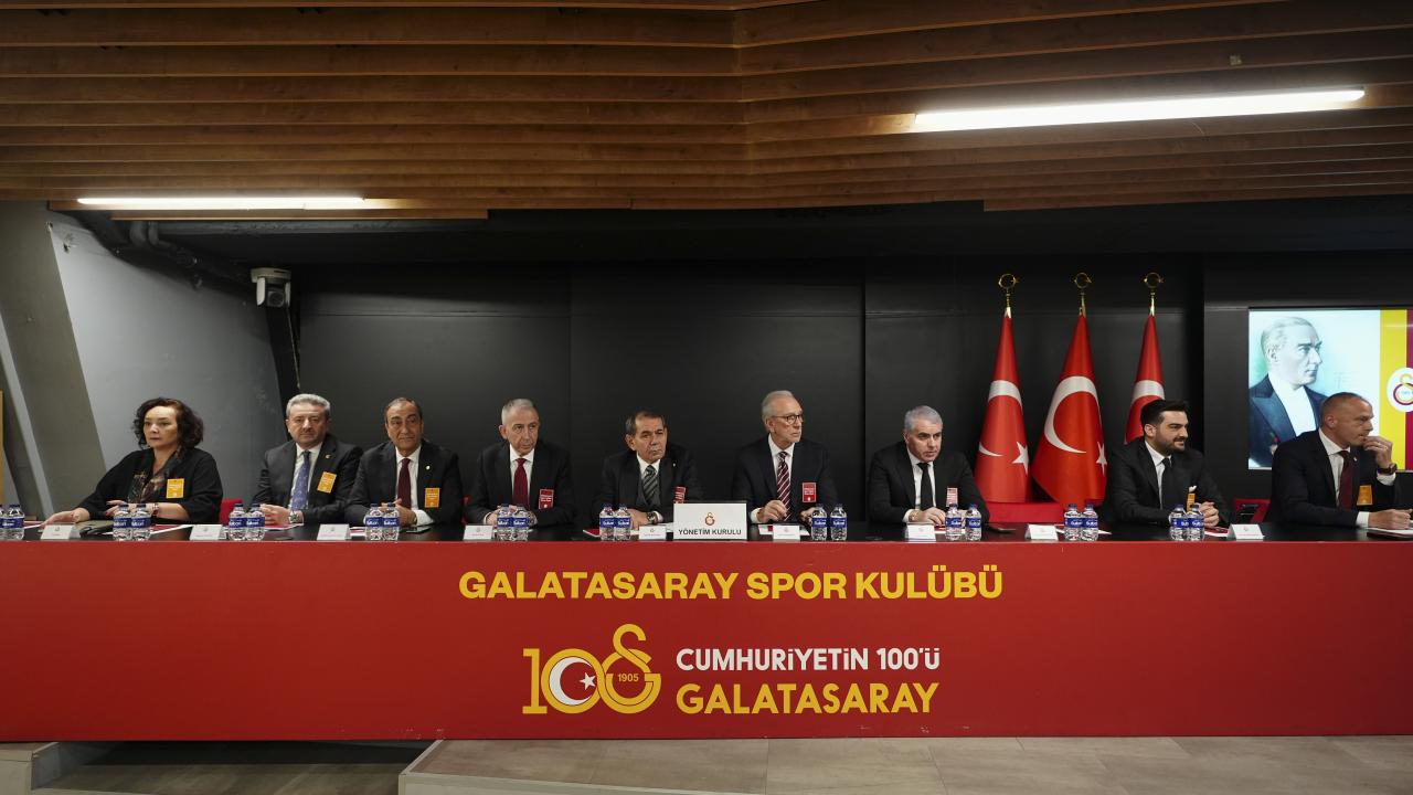 Galatasaray Kulübünde şubat ayı olağan divan kurulu toplantısı yapıldı