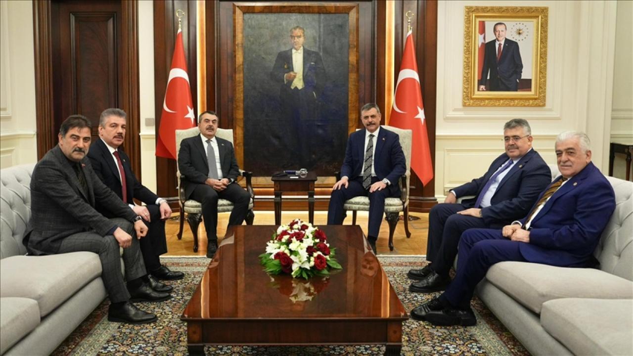 İçişleri Bakanı Çiftçi, ziyaretine gelen Bakan Tekin ve milletvekillerine teşekkür etti