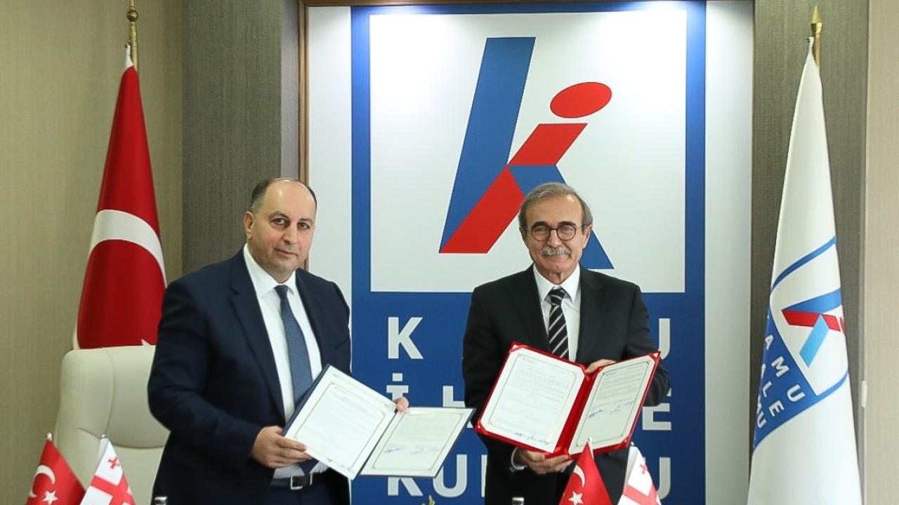 Kamu İhale Kurumu ve Gürcistan Devlet İhale Ajansı arasında işbirliği anlaşması