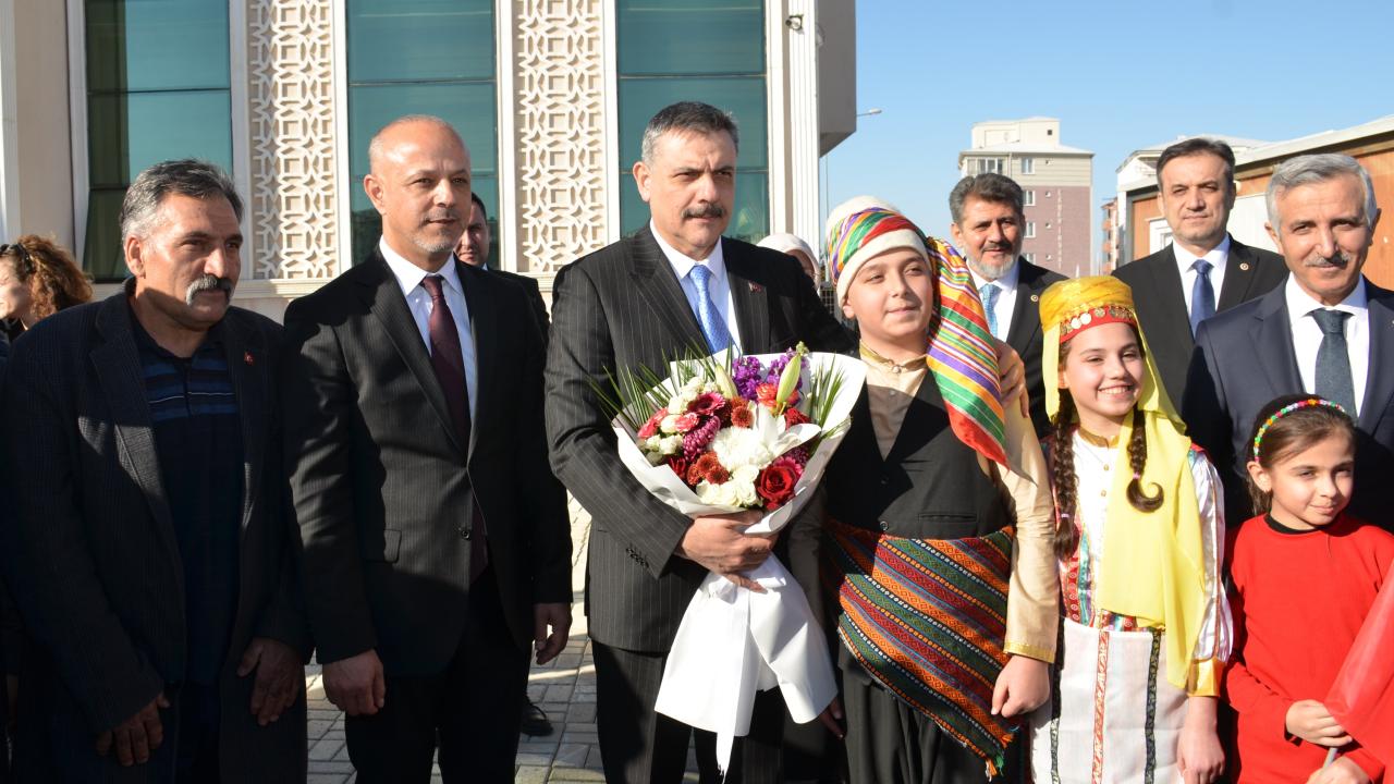 İçişleri Bakanı Çiftçi, Afşin'de temaslarda bulundu