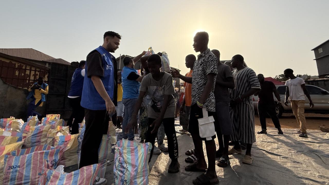 Türkiye Diyanet Vakfı, Sierra Leone'de ramazan yardımlarını sürdürüyor