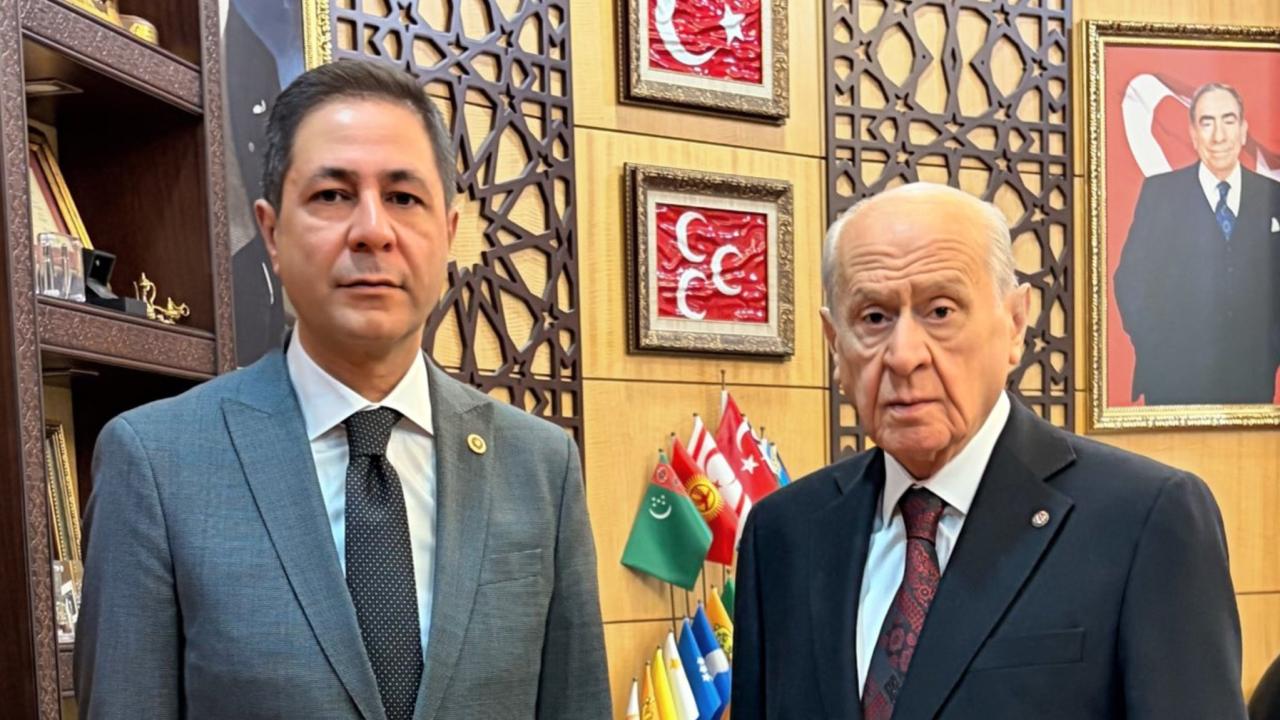 MHP'li Bulut'tan MHP Lideri Devlet Bahçeli'ye ziyaret