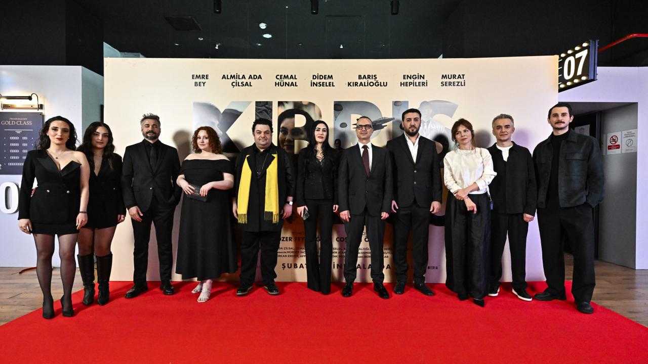 "Kıbrıs Türküsü" filmi gala gösteriminde izleyicilerle buluştu