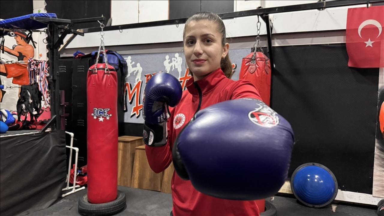 Milli muaythaici Sudenur'un hedefi uluslararası başarılarına yenisini eklemek