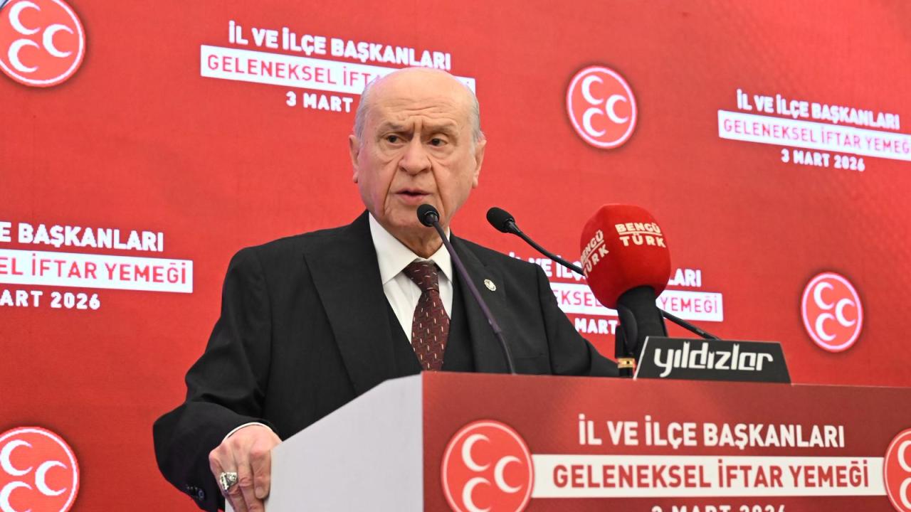MHP Lideri Devlet Bahçeli: Aklımızda hep Türk milleti, her zaman Türkiye Cumhuriyeti vardır