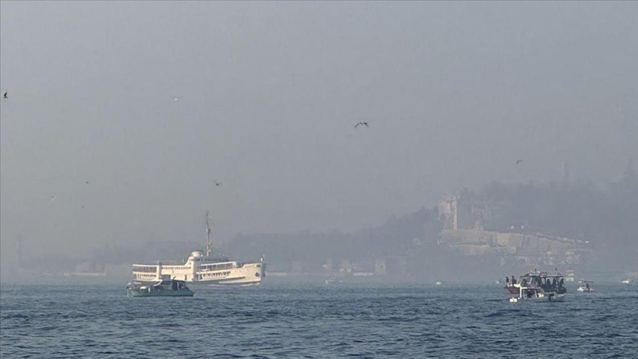 İstanbul'da sabah saatlerinde sis etkili oluyor