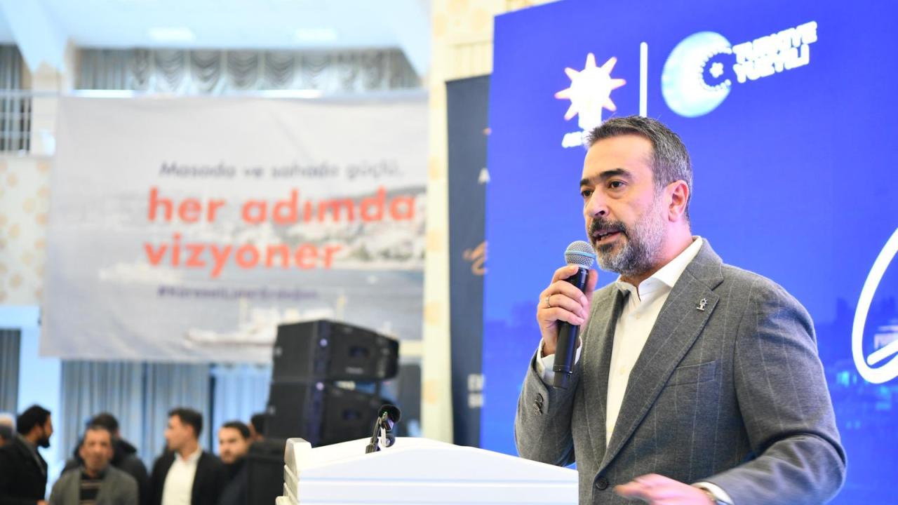 AK Parti Ankara İl Başkanı Özcan, ilçe teşkilat mensuplarıyla bir araya geldi