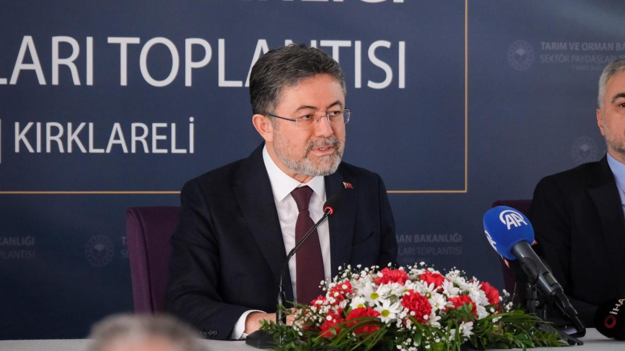 Bakan Yumaklı: Gıda anlamında herhangi bir problemimiz yok