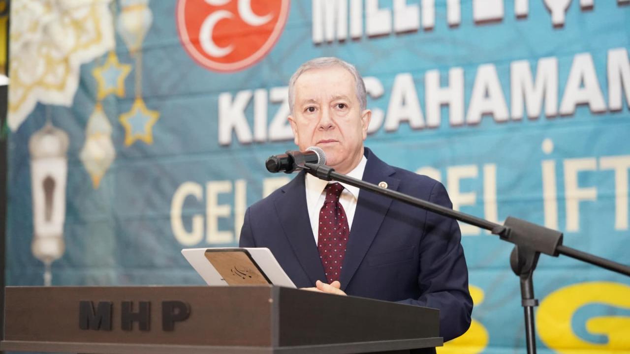 MHP Kızılcahamam İlçe Başkanlığınca iftar programı düzenlendi