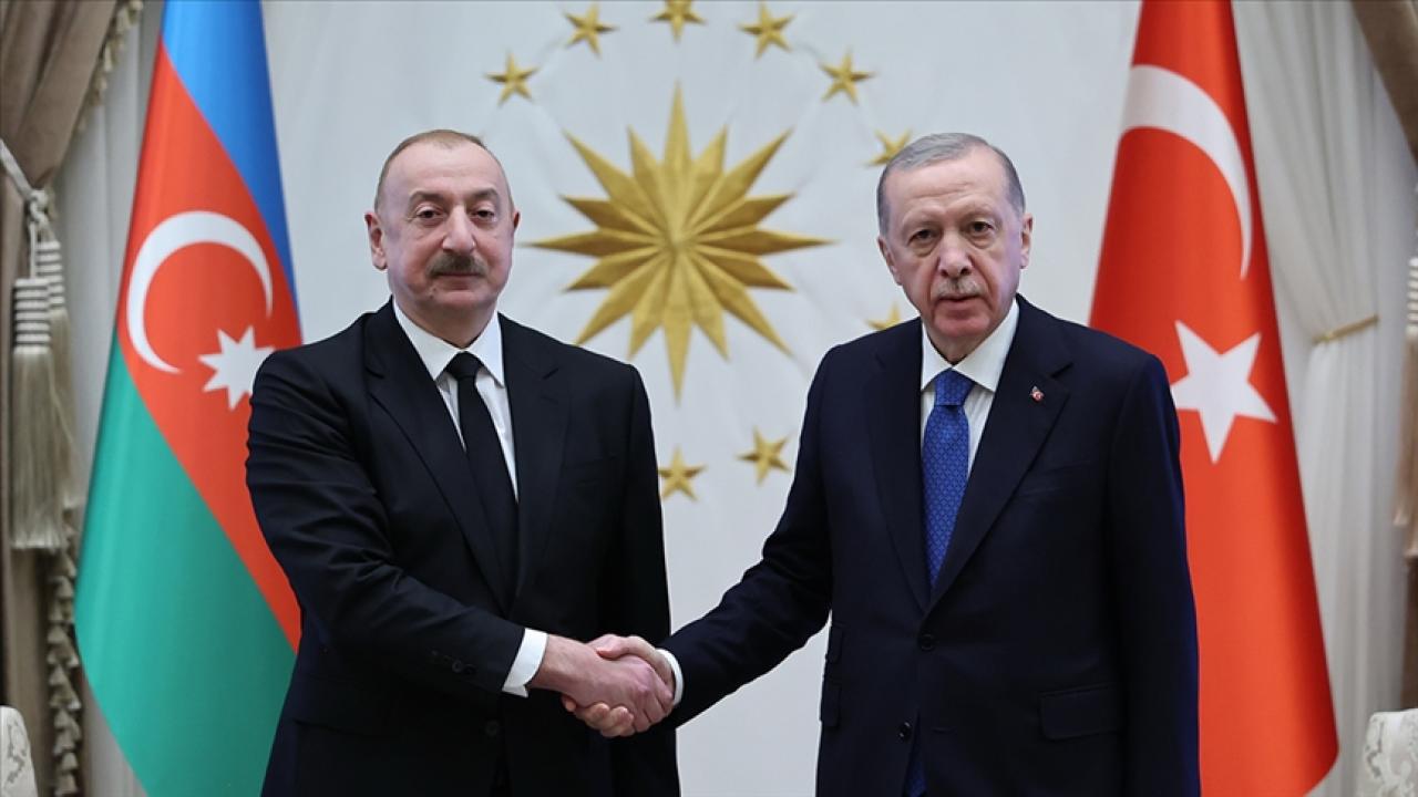 Cumhurbaşkanı Erdoğan, Azerbaycan Cumhurbaşkanı Aliyev ile telefonda görüştü