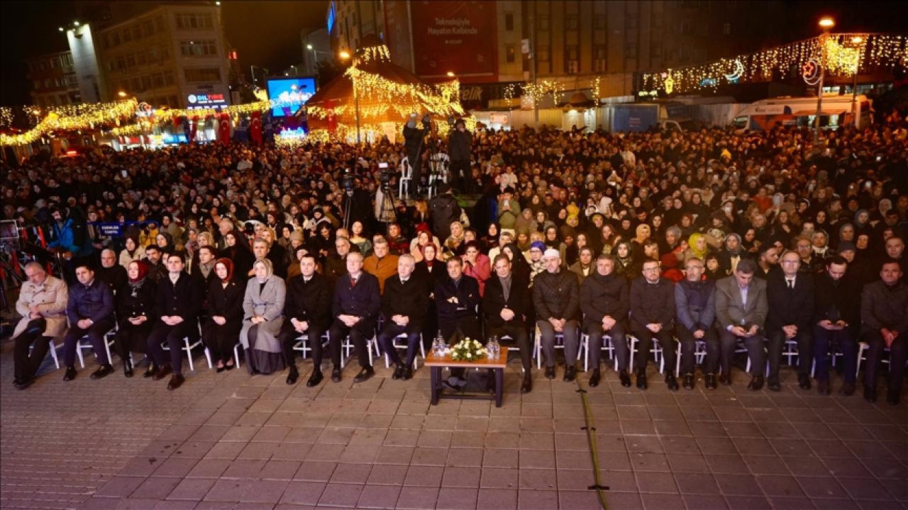 Esenler'de "10 bin hatim 100 bin dua" buluşması düzenlendi