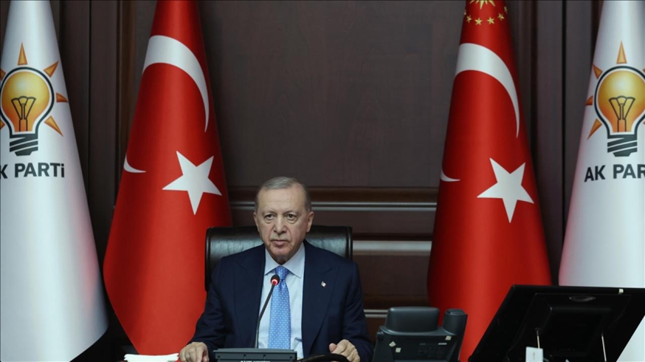 Cumhurbaşkanı Erdoğan, AK Parti teşkilatlarının Ramazan Bayramı'nı kutladı